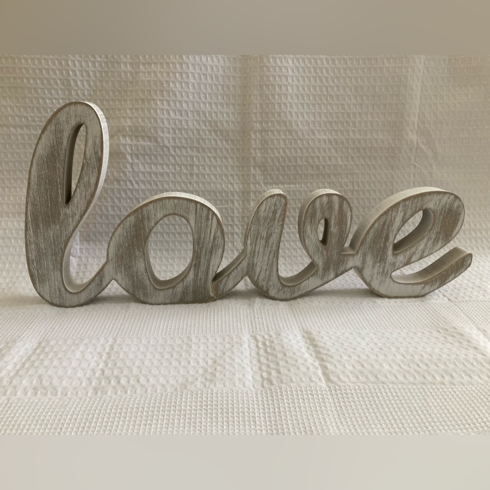 Love - Decorative Wooden Sign